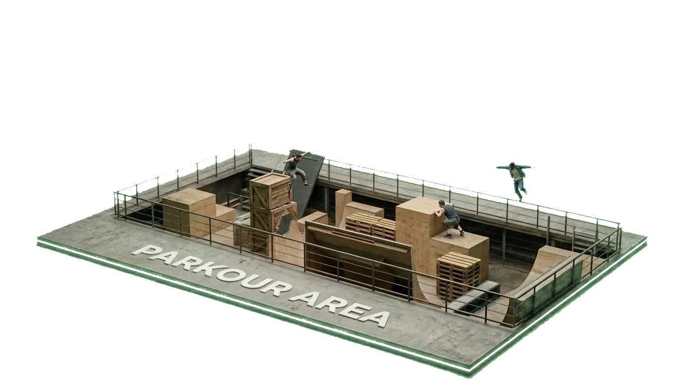 Parkour Skate Area